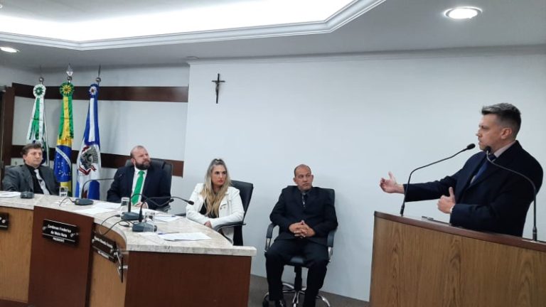 Juiz Carlos Mattioli fala na Câmara Municipal de União da Vitória do abuso e exploração sexual infantil