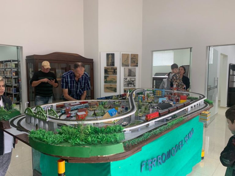 Museu Histórico de União da Vitória recebe Mostra de Ferromodelismo