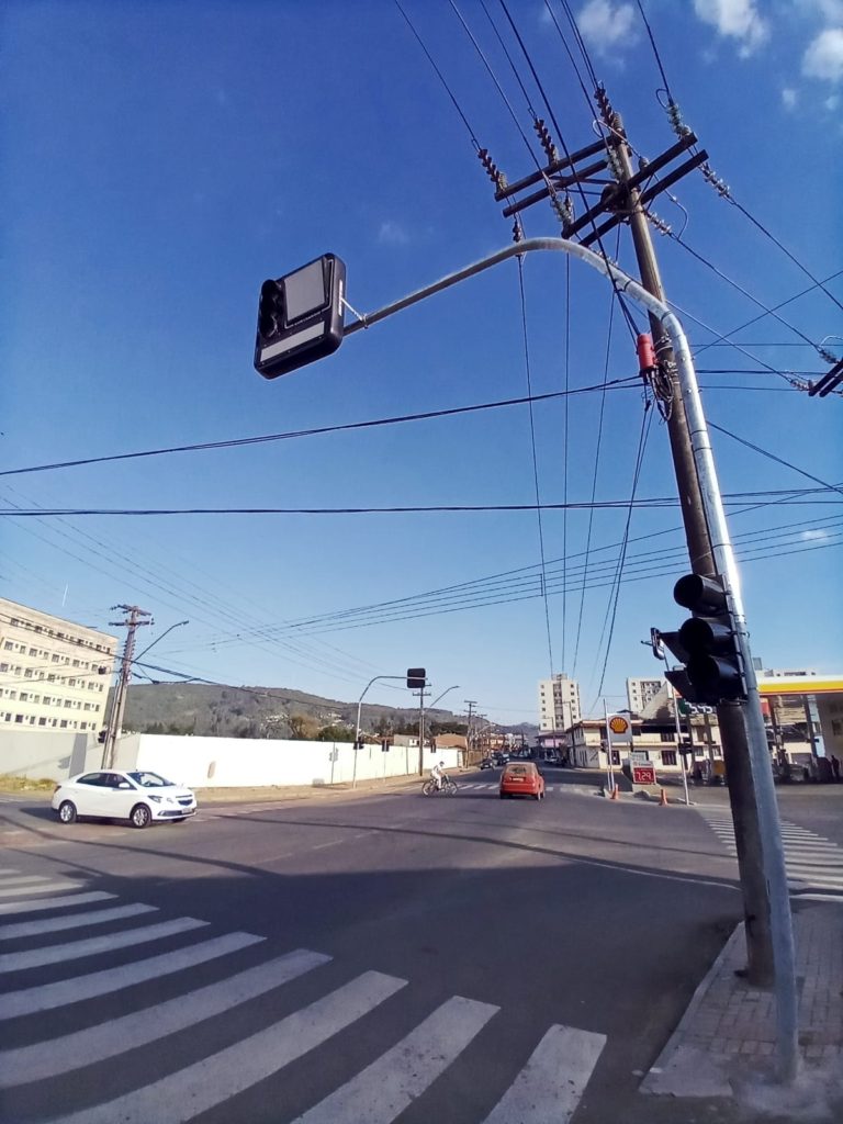 Semáforo no bairro Rocio já tem data para entrar em funcionamento