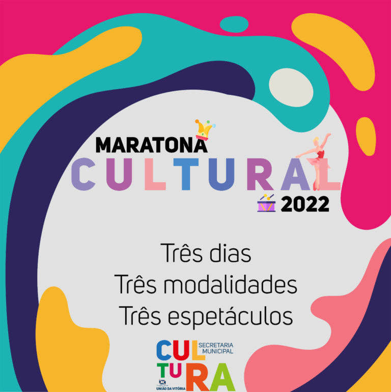 União da Vitória terá Maratona Cultural no mês de junho