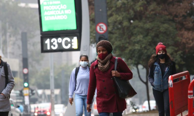 Muito frio a partir deste domingo (15) na região Sul do Brasil