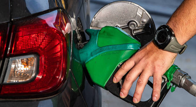 Preço médio da gasolina comum em todo o país – R$ 1,32 o litro