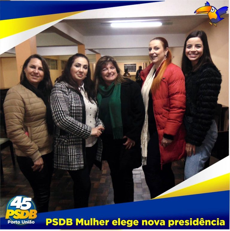 A nova direção do PSDB Mulher de Porto União