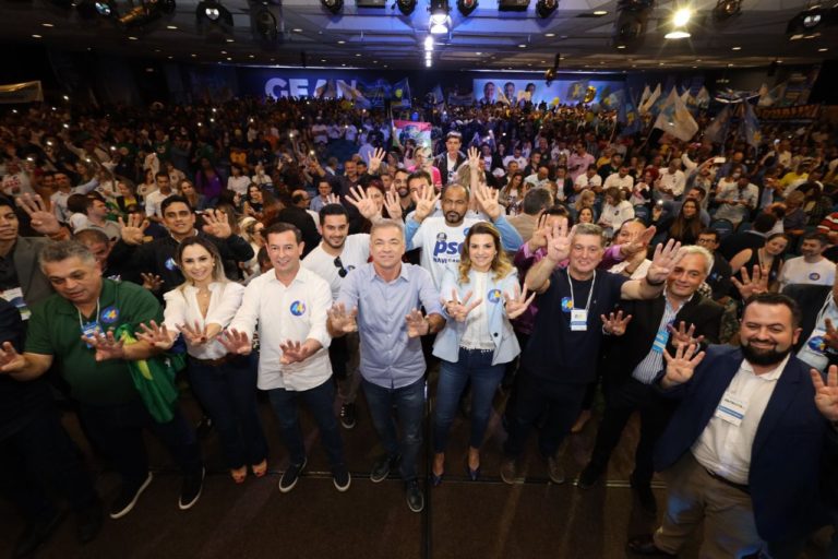 Convenção União Brasil, PSD e Patriotas, homologaram as candidaturas de Gean Loureiro, Eron Giordini e Raimundo Colombo