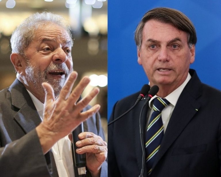 Pesquisa da ‘Paraná Pesquisa’ mostra que a distância de Bolsonaro para Lula diminuiu