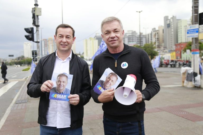 Gean Loureiro, candidato a governador de Santa Catarina, visita as regiões Norte, Vale e Serra