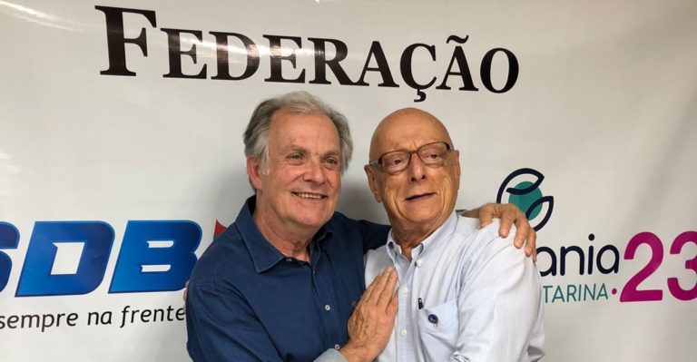 Consolidada união do PP com o PSDB e Dalírio Beber é o vice de Esperidião Amin