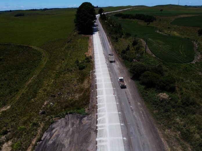 Plano ambicioso do governador Ratinho Junior: trocar o asfalto pelo concreto nas rodovias do Paraná