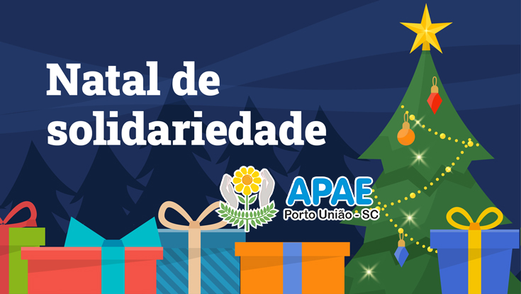 APAE de Porto União inicia campanha do Natal 2022