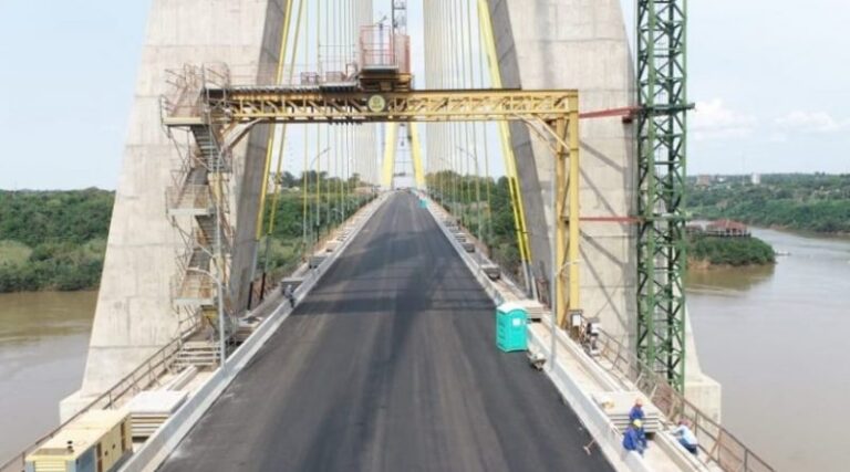 Presidentes Bolsonaro e Benitz inauguram nova ponte que liga o Brasil ao Paraguai no dia 12 de dezembro