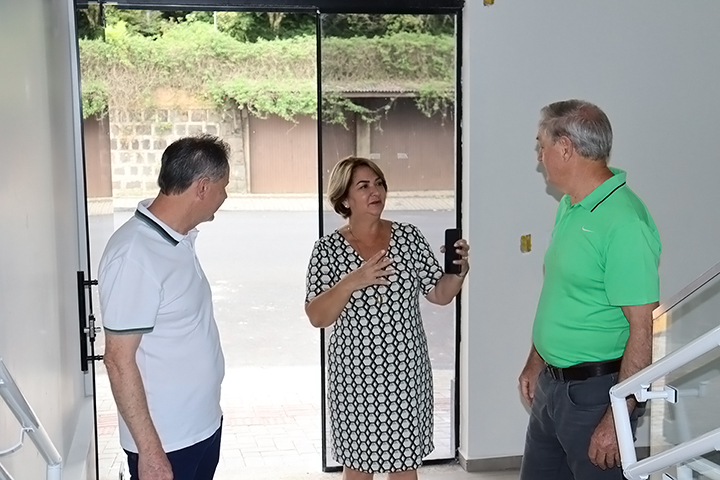 Presidente da Federação Catarinense Social de Santa Catarina visita a APAE de Porto União