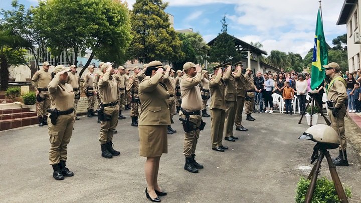 A comemoração dos 62 anos do 3º Batalhão de Polícia Militar de Canoinhas