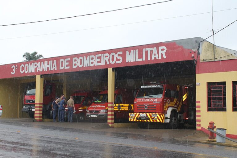 Com a presença do comandante geral, solenidade especial nesta sexta-feira (09) no quartel do Corpo de Bombeiros de Porto União