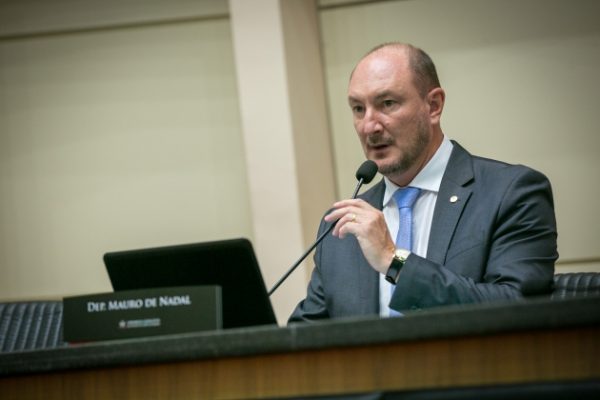 Deputado Mauro De Nadal (MDB) deve se eleito presidente da Assembleia Legislativa de Santa Catarina