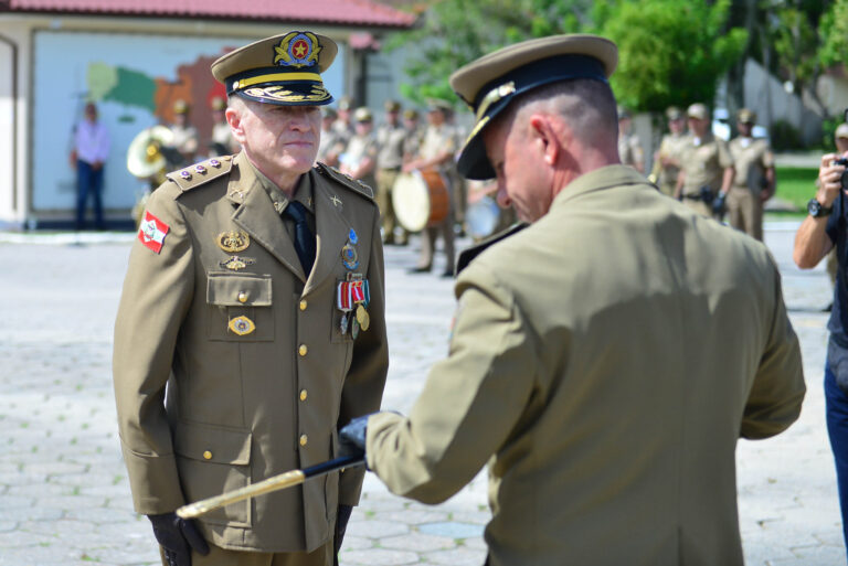 Coronel Pelozato da Rosa é o novo comandante da Polícia Militar de Santa Catarina