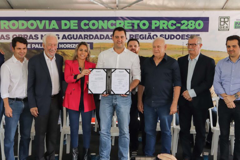 Governador inaugura revitalizada, em concreto a PRC-280, da BR-153, a Palmas