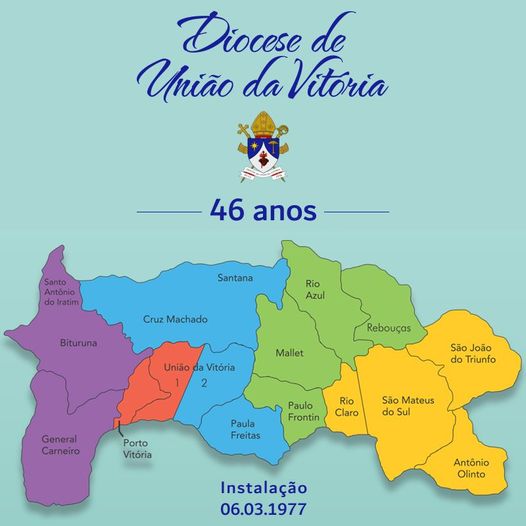 Diocese de União completa nesta segunda-feira (6), 46 anos de instalação