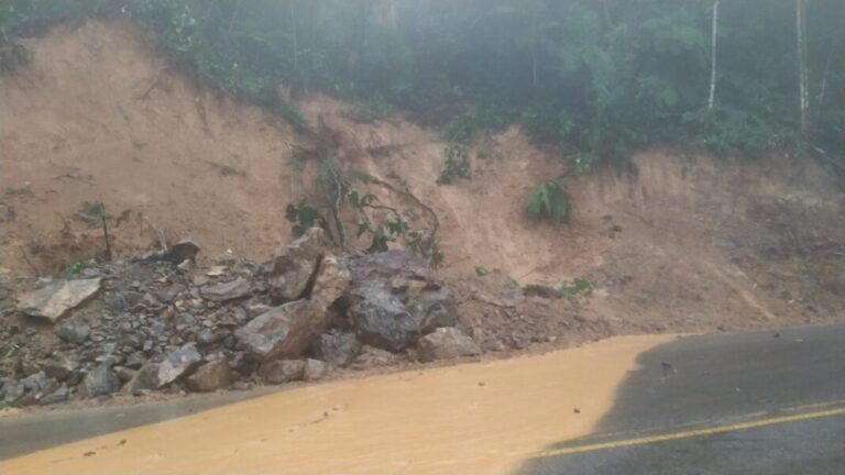 Serra da BR-280 que liga São Bento do Sul a Corupá está interditada