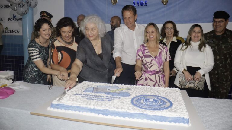 A celebração do 47º aniversário do Núcleo Educacional ‘Fernando Sobral’