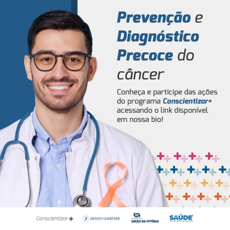 Programa Conscientizar + do Hospital Erasto Gaertner inicia ações em União da Vitória e região