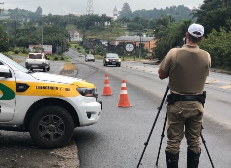 Operação Semana Santa 2023 da Polícia Militar Rodoviária em Santa Catarina