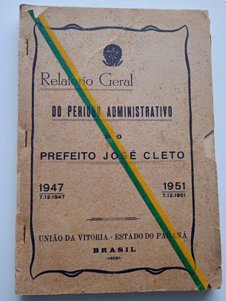 Academia de Letras do Vale do Iguaçu (ALVI) reedita obra do prefeito (47/51) José Cleto