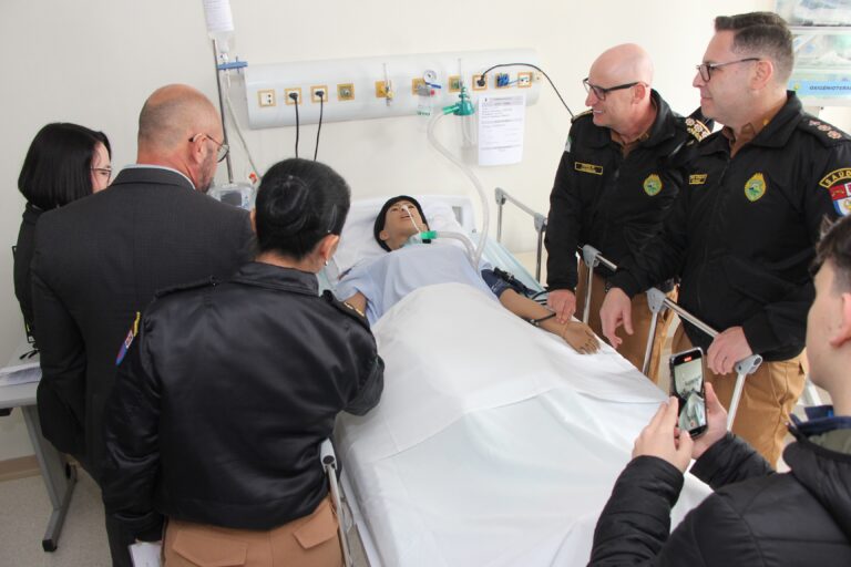 Hospital da Polícia Militar do Paraná inaugura um avançado centro de treinamento contínuo