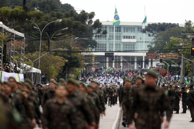 Como será o desfile de 7 de Setembro na capital paranaense