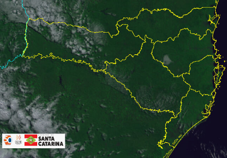 Próximos dias serão de muita chuva no Estado de Santa Catarina