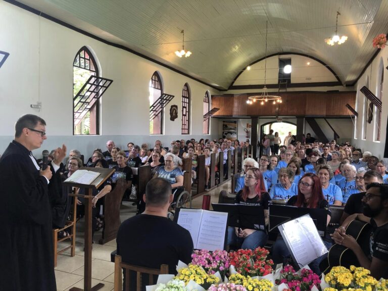 Os 100 anos da comunidade evangélica luterana de Santa Cruz do Timbó