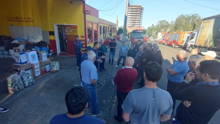 Mais doações e equipamentos enviados por Porto União à cidade de Igrejinha