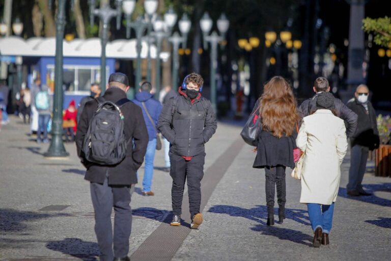 Sábado, dia 25 de maio, a primeira grande onda de frio no Paraná