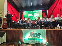 MDB se prepara antecipadamente para o pleito de 2026