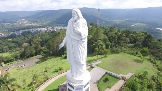 Domingo, dia 30, a inauguração da revitalizaçao do Morro do Padroeiro